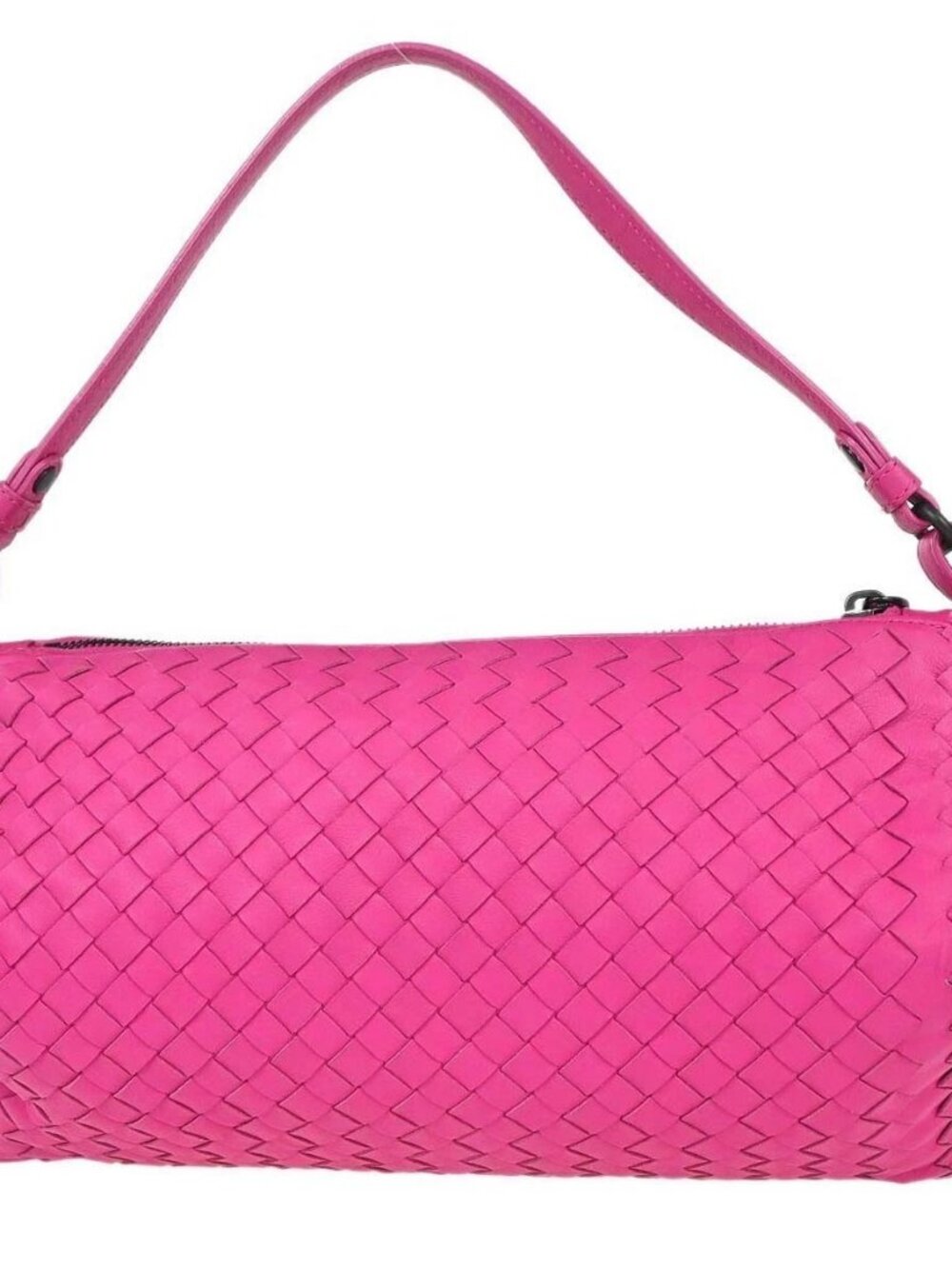 Bottega Veneta Pink Lambskin Intrecciato